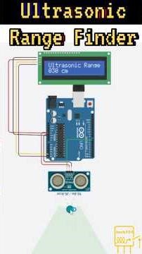 This Arduino Sensor Sees Distance #arduino #arduinoproject #electronics #ultrasonicsensor