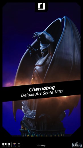 3.2K views · 35 reactions | Chernabog - Fantasia - Deluxe Art Scale 1/10 US$599,99 + Tarrifs if applied  Pre-order at ironstudios.com and ironstudios.eu  Release Schedule: Q3 2026 #fantasia #disney #disneyvillains #ironstudios #collectibles | Iron Studios | Facebook