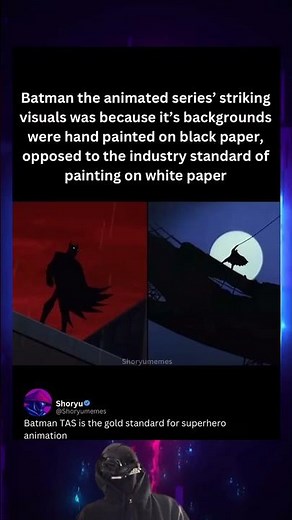 Why Batman: The Animated Series Looked So Different #batman
