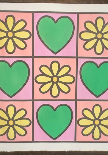 A little switch up from the Christmas pictures!🌼 #boldandeasy #colorwithme #colortok #fyp #fypシ