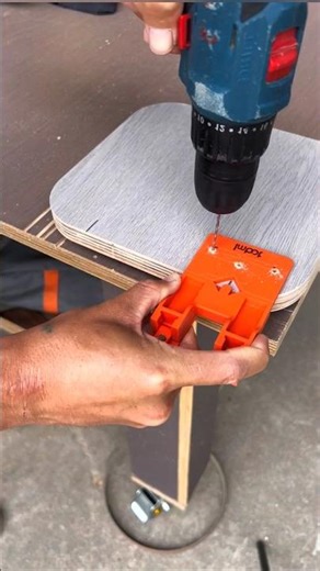 part570#😳No More Wrong Drill Holes Genius#Woodworking🛠HackEvery #Carpenter Needs This Hinge Jig#wood