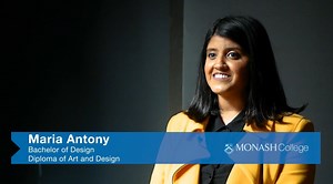 Monash College Australia is the preferred pathway to #MonashUniversity for international students. Monash College offers a range of English language courses, diplomas, pathway courses and more. Hear from Maria Antony as she reflects on how her time at Monash College prepared her for success in Art and Design at Monash University and beyond. This Friday Monash College is hosting a Virtual Classroom experience to see what it’s like to study in their Virtual Classroom. Register for this event throu