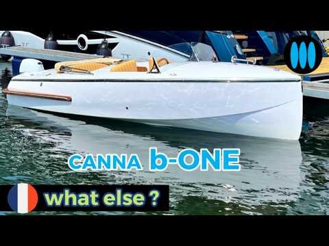 CANNA b-ONE - un canot automobile high tech, années 30 !