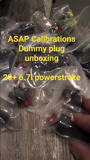 ASAp calibration dummy plugs for 6.7l powerstroke