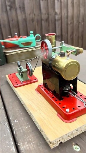 Mamod minor 1 steam engine with power hammer #mamod #workshop #steamengine #livesteam #steamingcrazy