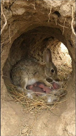 From Digging to Birth: The Incredible Life Cycle of a Rabbit