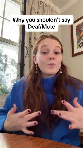 Dont say Deaf/Mute anymore #signlanguage #learning #americansignlanguage #ASL #disability #disabledtiktok #Deaf #deaf #communication #disabled #sign #lipreading #hoh #HOH #learningASL #hearingaids #americansignlanguagetiktok #hardofhearing #asltiktok