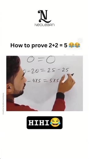 how to prove 2+2 = 5