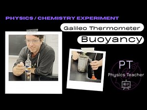 Explaining a Galileo Thermometer with Buoyancy