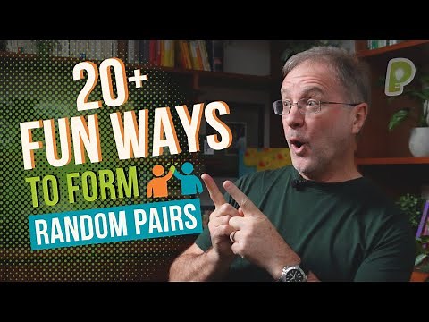 20+ Fun & Engaging Ways to FORM RANDOM PARTNERS in a Group | playmeo