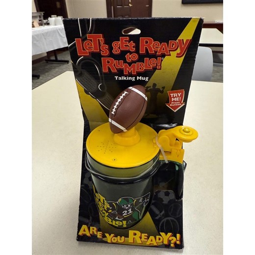 Lets Get Ready to Rumble Talking Mug Official Michael Buffer Merchandise - Etsy