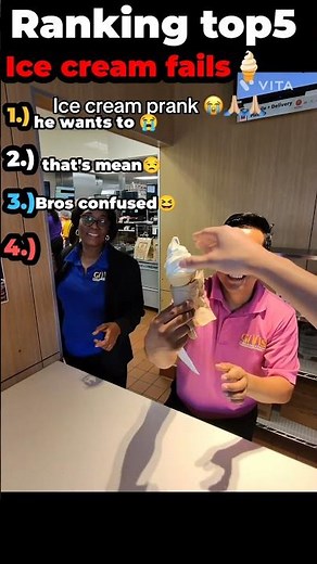 TOP5 ice-cream fail moments🍦😭