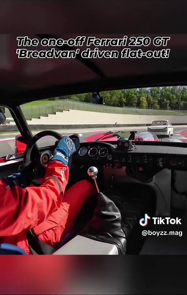 Ferrari 250 GT SWB Breadvan at Mugello Circuit