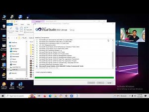 Tutorial instalasi aplikasi microsoft visual studio 2010 Ultimate di pc