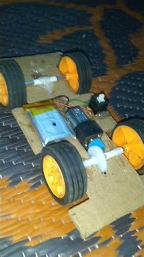 Sample card board car #shorts #shortsfeed #1million #experiment #arduino #viral #arduinoproject #rc