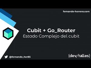 [S1/L10] Flutter BLoC: Cubit + Go Router | Estado Complejo del cubit