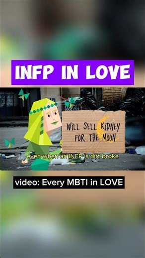INFP in LOVE #infp #mbti #shorts