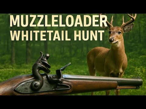 Hunting Deer with a Muzzleloader- 1700's FLINTLOCK Style!!!