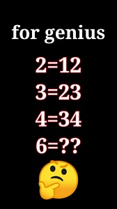 For genius😎 #math #generalknowledgequiz #mathspuzzle #mathematics #mathpuzzle #brainteaser #numbermagic #educational | Sumon Sumon