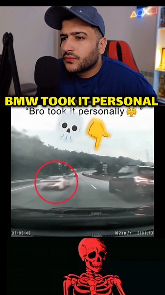 bmw m5 took it personal 😳 #BMW #cars #speed