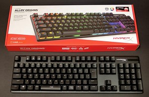 ラグジュアリーで質実剛健！ゲーミングキーボード『HyperX Alloy Origins』