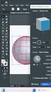 Realistic ball design in adobe illustrator tutorial for beginners#adobeillustrator #ball #shotsvideo