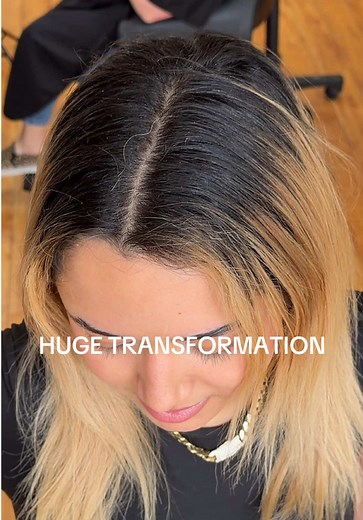 transformation alert 🚨‼️ I’m not usually a fan of bumping the base up- but in some occasions it makes all the difference! Can’t wait for you to see the results! @Redken Pro • #redkenpro #hairtransformation #colorcorrection #hairdressermagic #hairdressereducation