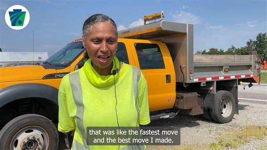 Are you looking for a fast-paced work environment like Sharon? Stop by a PennDOT job fair to learn more about our open positions, meet our hiring team, and explore a career in transportation. Find one near you: https://www.pa.gov/agencies/employment/recruitment-events.html. Request more info on PennDOT opportunities: https://forms.office.com/g/fG5JRpLWe7. | Pennsylvania Department of Transportation (PennDOT)