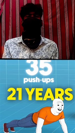 "Age vs Push-ups 😳💪... 💯