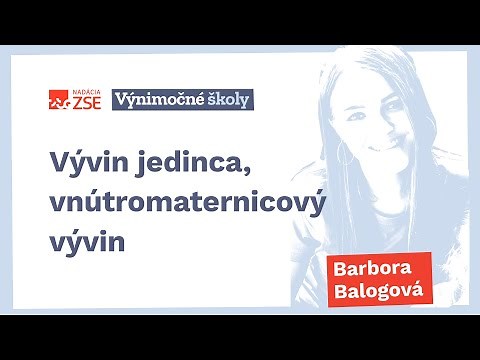 Vývin jedinca, vnútromaternicový vývin (Barbora Balogová)