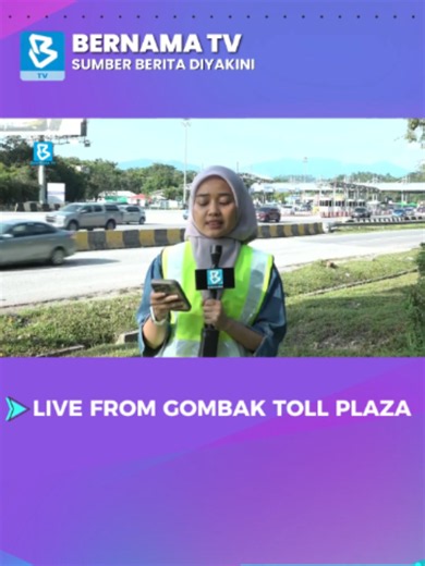 #BernamaNews: Congestion is building on several major highways as people make their way back to the capital following the end of the festive and school holiday break. #digitalbernamatv #traffic #congestion