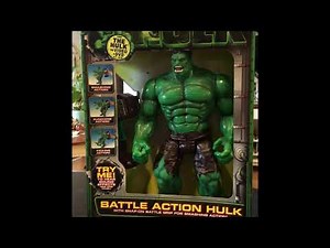 Hulk Battle Action 2003 Toy