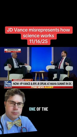 101K views · 6K reactions | JD Vance does not know how science works. #science #doctor #research | Zachary Rubin, MD | Facebook