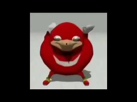 Dancing uganda knuckles but its 1 hour long