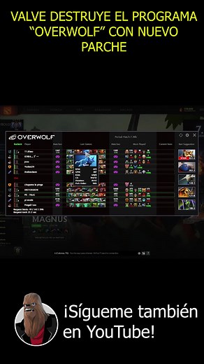Dota 2 destruye el programa “Overwolf Dota Plus” con nueva actualización #dota2 #valve #overwolf