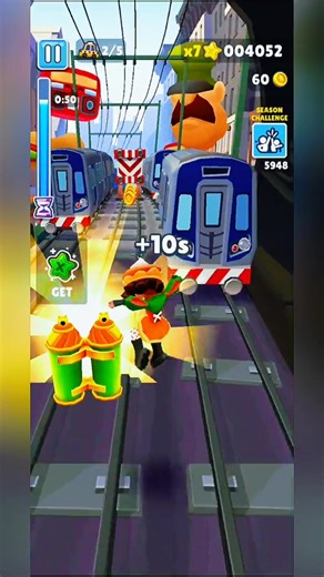 Subway Surfers – Special Challenge Run! 🔥 Fast Dodges, Smooth Moves & Epic Gameplay | Shorts | Younus Run In this short video, I complete the Subway Surfers Special Challenge, one of the most exciting events in the game! This challenge requires fast reaction, perfect timing, and clean movement. Watch how I dodge trains, jump over obstacles, roll under barriers, and collect coins while completing the special mission. This Special Challenge run includes: ✔ Smooth Subway Surfers movement ✔ Perfect