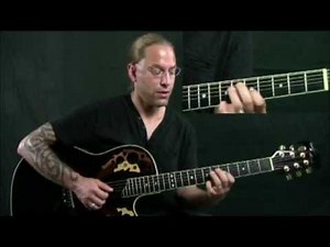 Steve Stine Guitar Lesson - Learn How to play the Acoustic Fingerstyle Intro to Little Suzi by Tesla