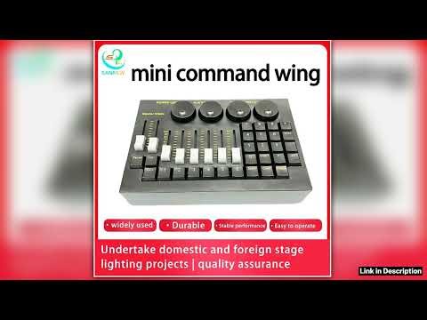 New Mini Command Wing Lighting Controller MA2 Version Software Stage Party On PC DMX Console Dj Dis
