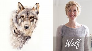 Wolf: A Free-Flow Watercolour Masterclass with Jane Davies | Jane Davies | Skillshare