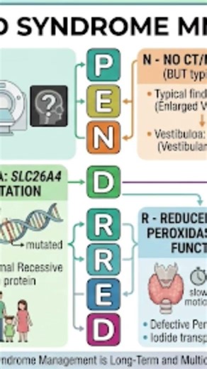 PENDRED SYNDROME #fmge #neetpg #inicet2026 #doctor