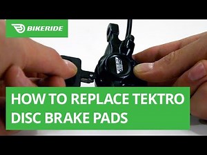 How to Replace Tektro Disc Brake Pads