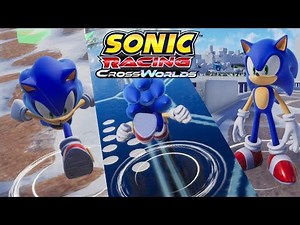 Sonic Racing CrossWorlds: Sonic Running On Foot Mod Is AMAZING!