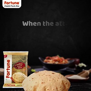 All atta and no maida makes for #AsliPhulkewalaAtta. With Fortune Chakki Fresh Atta, that’s exactly what you get! Bring home Fortune and get them longing for #EkAurPhulka http://bit.ly/FortuneAtta | Fortune Foods