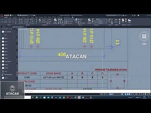 (4-) Furniture Cut List Autocad Technical Drawing