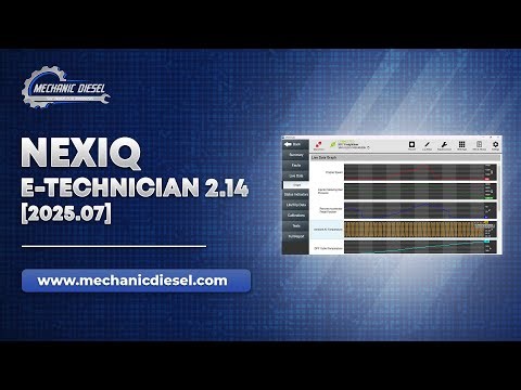 Exploration of NEXIQ E-TECHNICIAN 2.14 [2025.07] Software Features