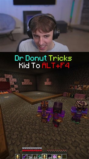 Dr Donut TRICKS Kid To Press ALT+F4