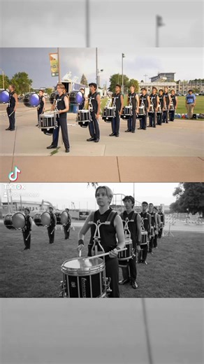 2025 Blue Devils snare break at the first show and finals week. Huge improvement! #DCI2025 #drumline #drumcorps | Drumline AV