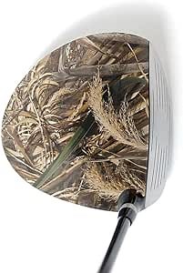 ParSkins Driver Skin - Premium Vinyl Golf Head Wrap with Precut Piece - Easy to Install - Knife-Less Tape Included - Made in USA - Realtree CAMO