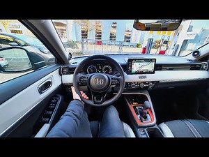 New Honda HR-V Hybrid 2022 Test Drive POV