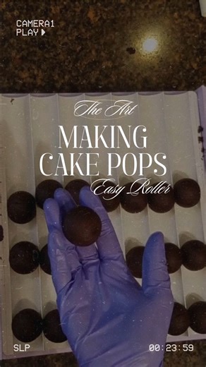 ✨ The Art of Making Cake Pops ✨ From crumble to creation—watch the magic unfold as these cake pops go from simple to stunning! 🎂🍭 Made easy with the Easy Roller 🙌 🎥: A behind-the-scenes look at the sweet process 👇 Tag your baking bestie & start rolling! https://heavenlycakepops.com/shop/ #CakePops #BakersOfInstagram #EasyRoller #DessertArt #SmallBatchMagic | CAKE POPS!